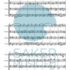 Bela Bartok: Allegro barbaro for trombone quartet. Sheet music product sample image 1