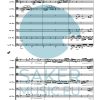 Johann Sebastian Bach: Toccata and Fugue in D minor for trombone ensmeble. Sheet music product sample page 1. Szeged Trombone Ensemble series.