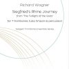 Richard Wagner: Siegfried's Rhine Journey from The Twilight of the Gods for trombone ensemble sheet music product cover image