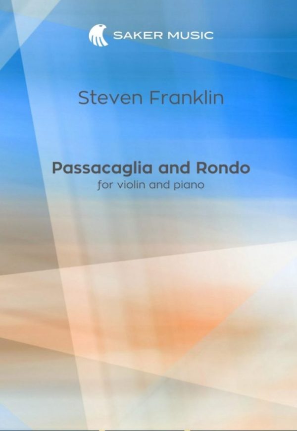 Steven Franklin: Passacaglia_and_rondo_for_violin_and_piano sheet music product cover image