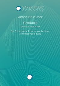 Anton Bruckner: Christus factus est sheet music for brass ensemble