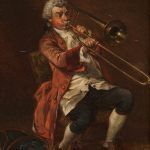 Robert Alexander Hillingford (1828-1904) Trombone Player